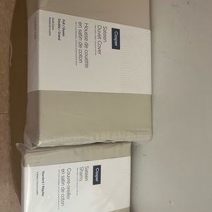 Casper full/Queen duvet & pillow Shams NEW